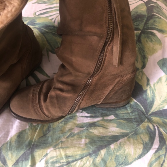 Shearling Suede boots - Picture 3 of 4